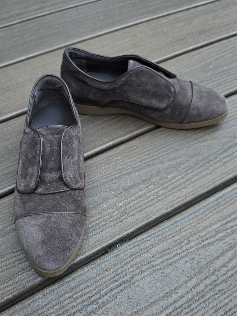 Sarah Flint Crosstown Sneaker Chocolate Brown Suede US 9 EU 40 Made In ITALY